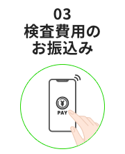 3.検査費用のお振込み